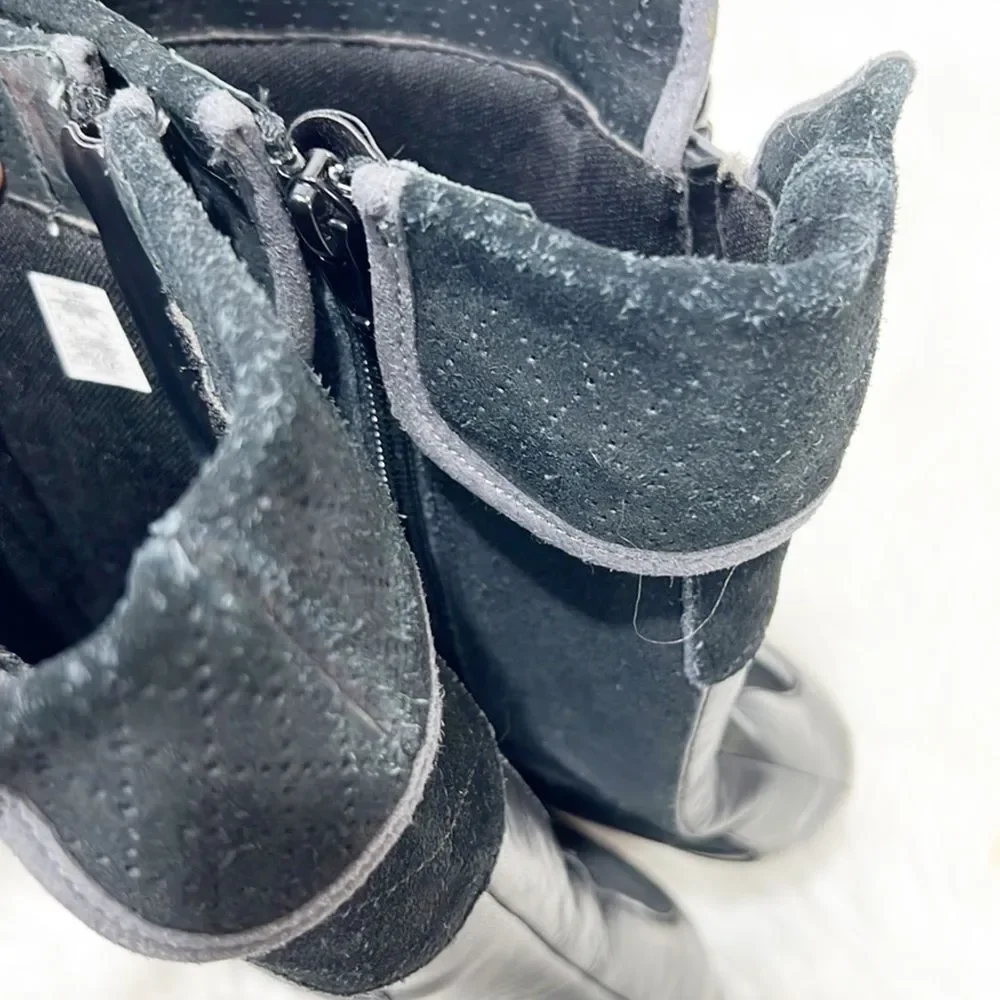 Merrell Wedgetarian Lyla Boots Black